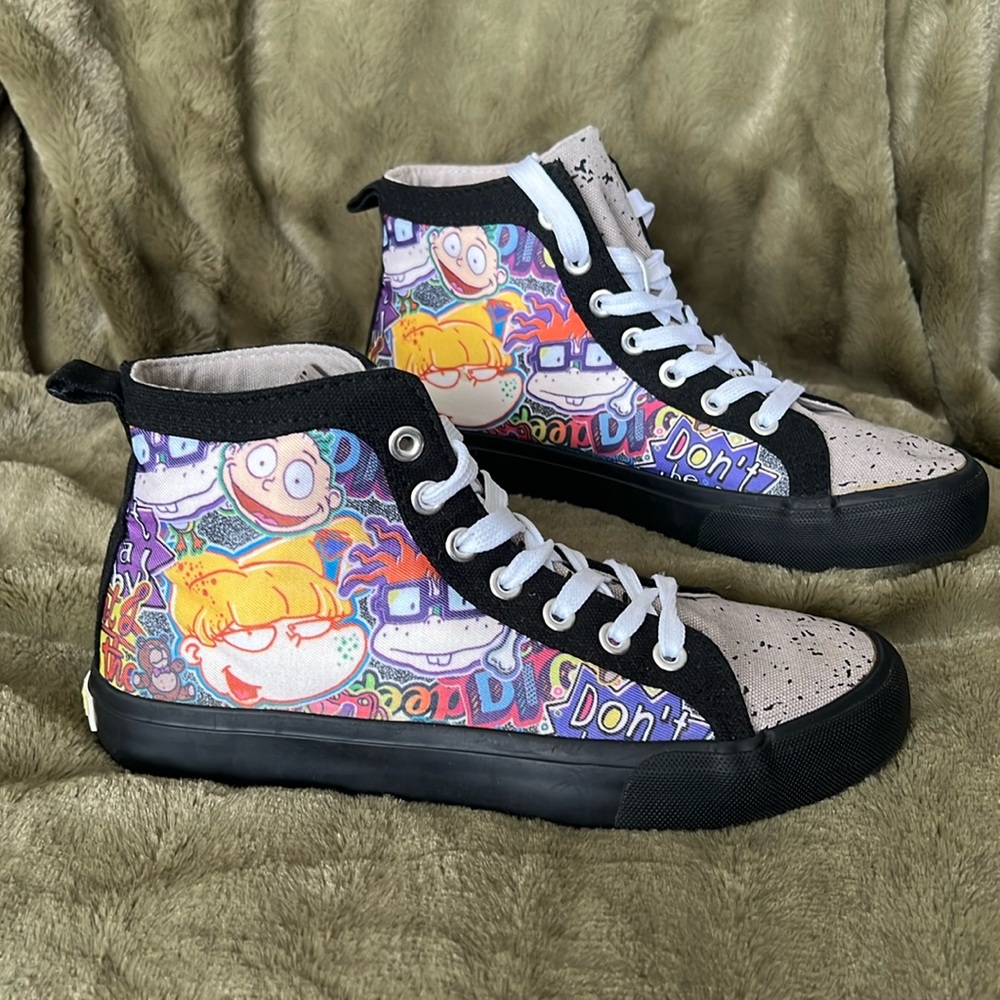 RARE! Nickelodeon Rugrats High Top Sneakers